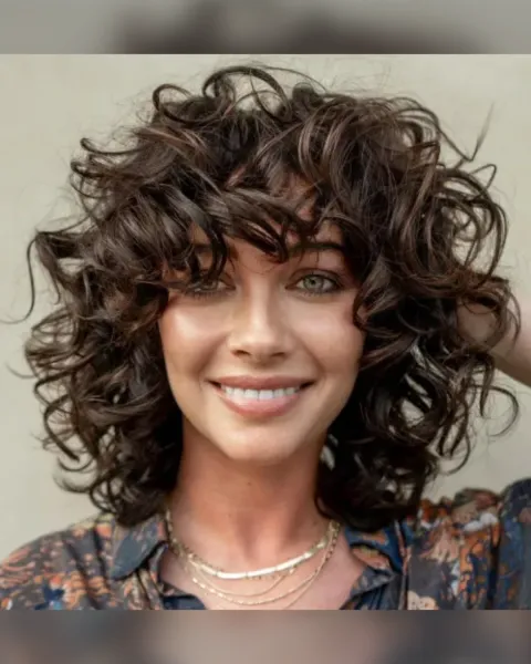 15 Chic and Modern Haircuts for Thin Curly Hair