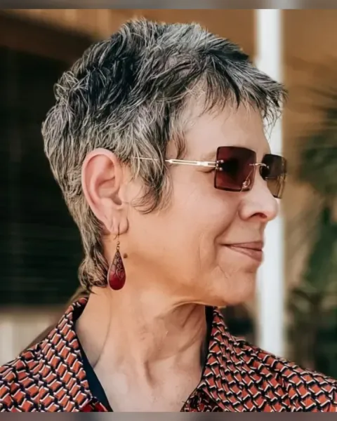19 Edgy Short Spiky Haircuts for Women Over 60 to Try Now