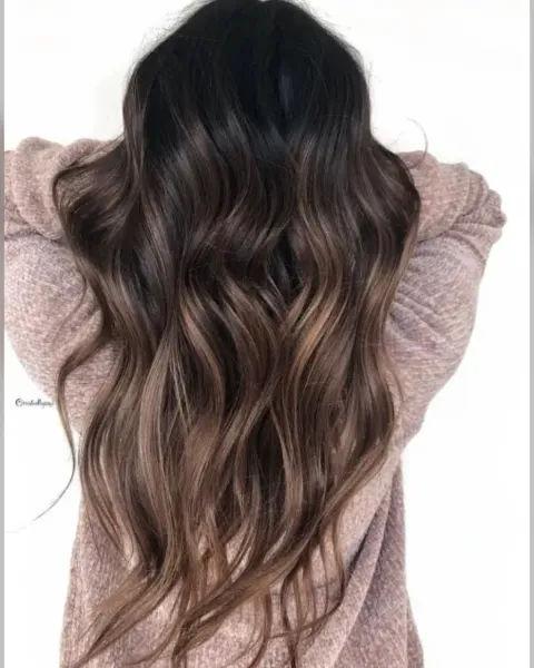 22 Modern Dark Brown Hair with Highlights to Elevate Your Brunette Base