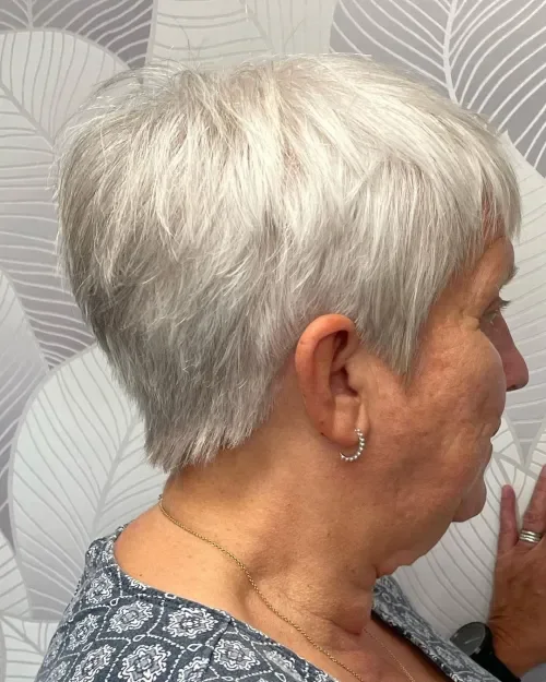 Silver Tapered Pixie Bob