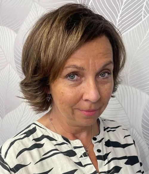 Chin-Length Soft Shag Bob