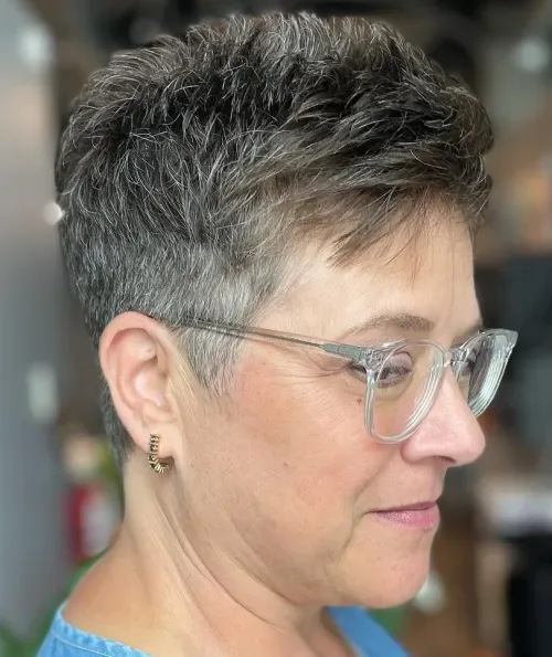Graphite Gray Crew Pixie