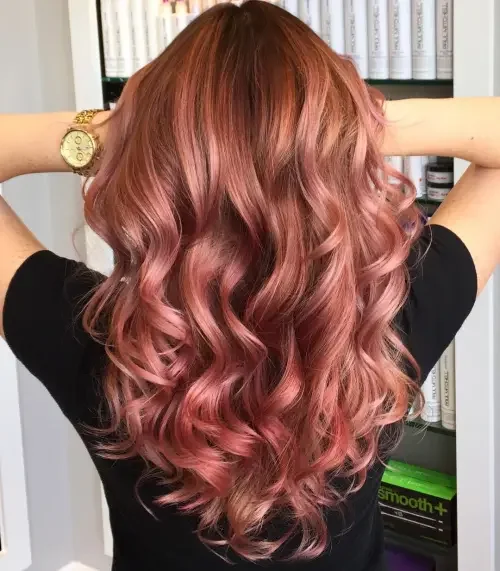 Cherry Rose Gloss Waves
