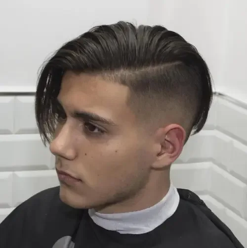Sleek Side Part Slick Back