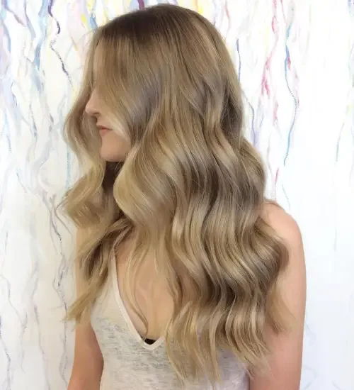 One-Length Balayage With Soft Waves
