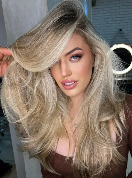 Wavy Haircut With Defined Shape