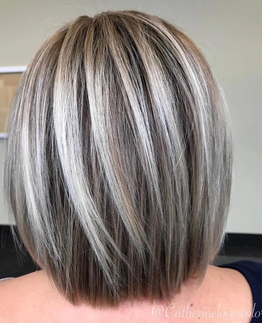 Rounded Lob With Razored Layers