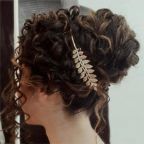 Curly Haircut With Defined Shape