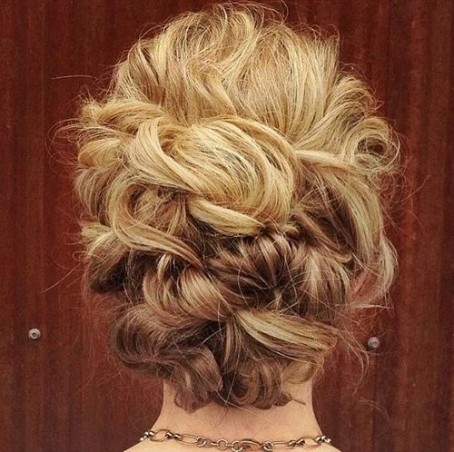 Textured Rope Knot Updo