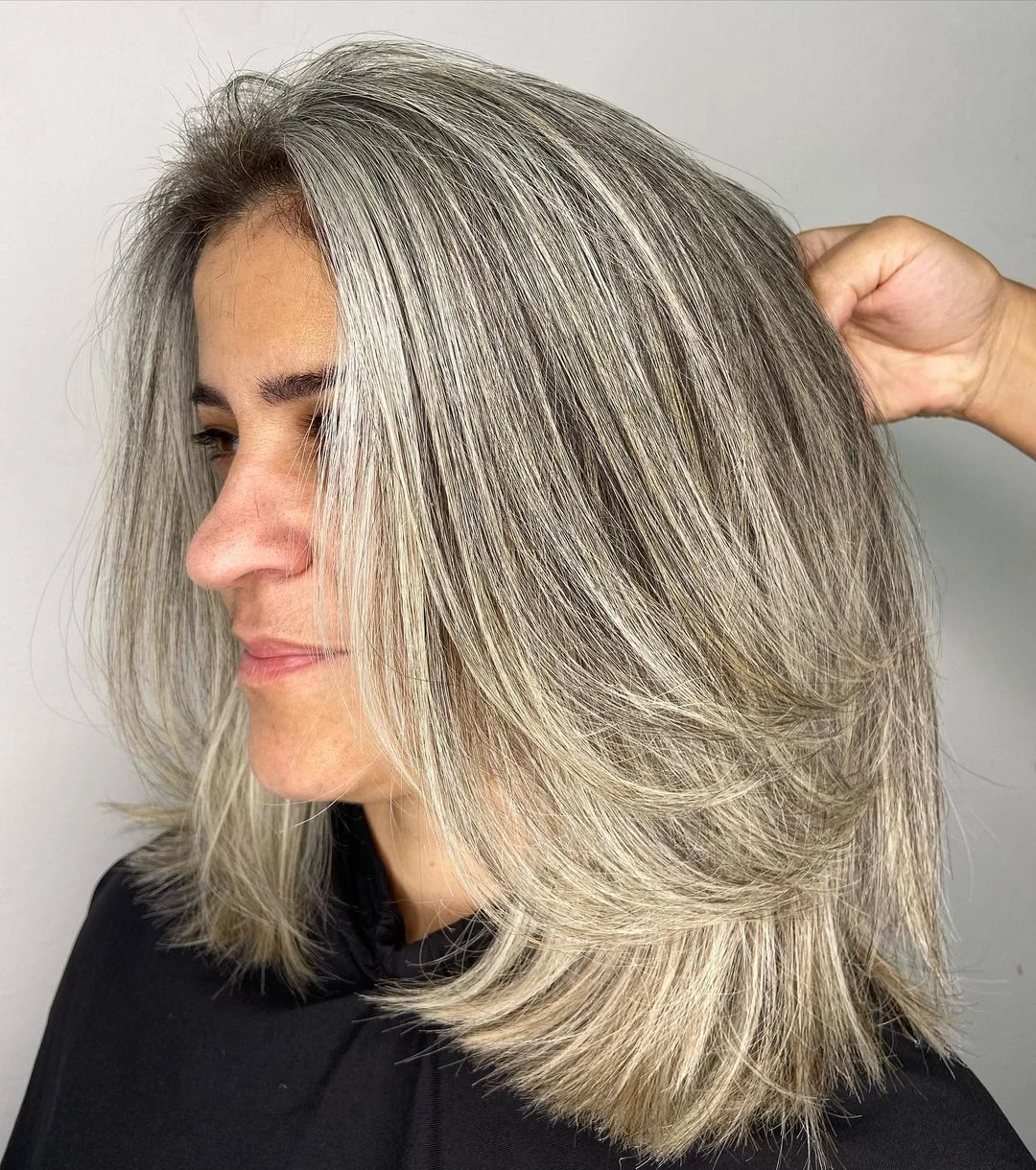Silver Bronde Beach-Wave Lob