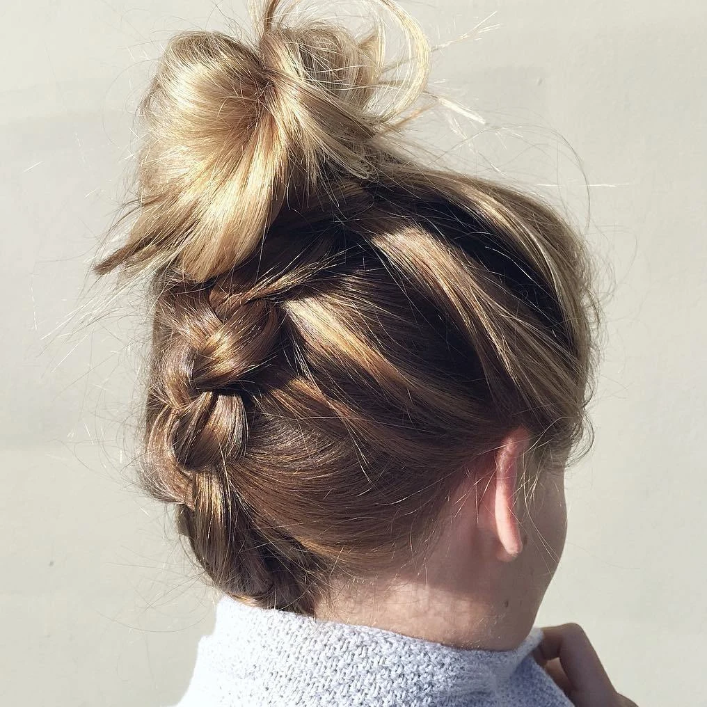 Braided Crown Knot With Lift