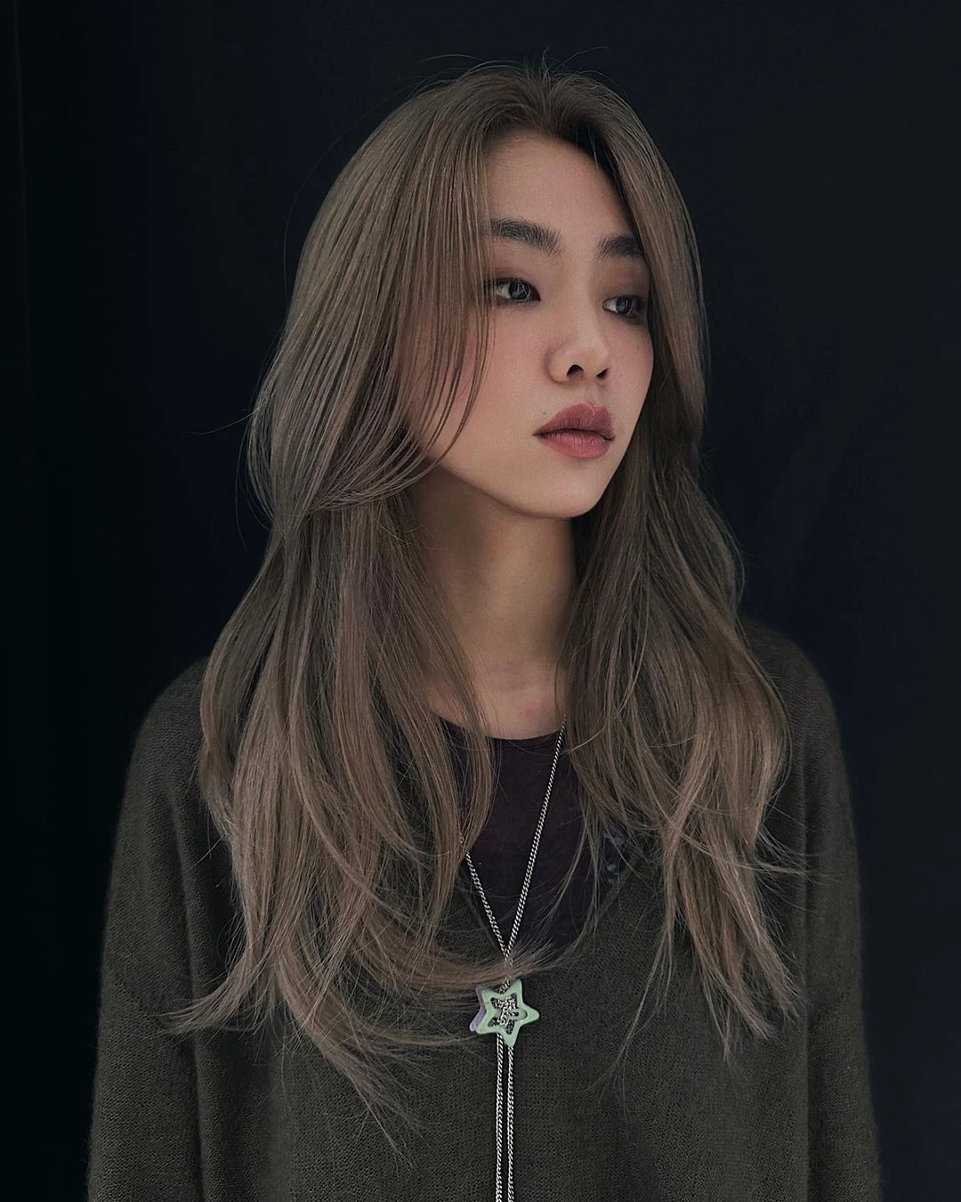 Long Blonde Curtain-Layer Shag