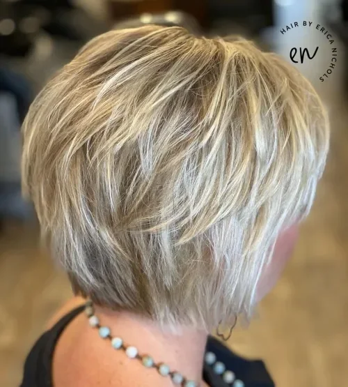 Feathered Jaw-Length Bob