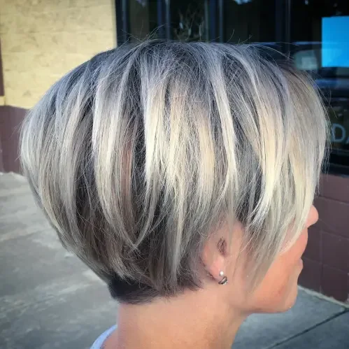 Root Fade Pixie Bob