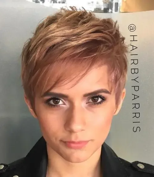 Short Choppy Pixie Cut
