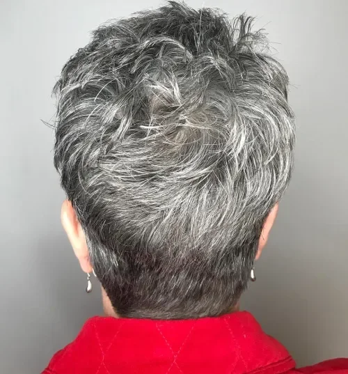 Textured Tapered Pixie Crown