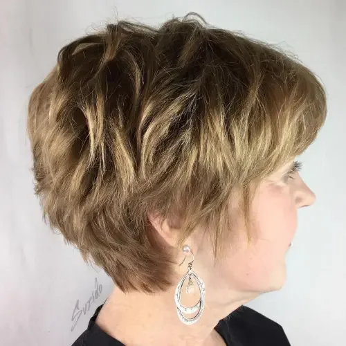 Long Pixie With Shaggy Texture