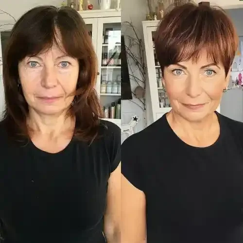 Rounded Pixie With Soft Bangs