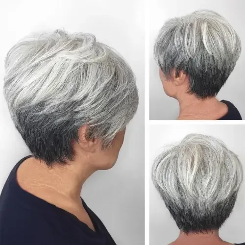 Tapered Pixie With Soft Stacks