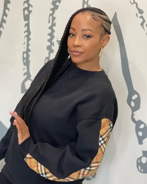 Lemonade Side Cornrow Rows