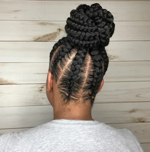 Braided Braids With Defined Shape