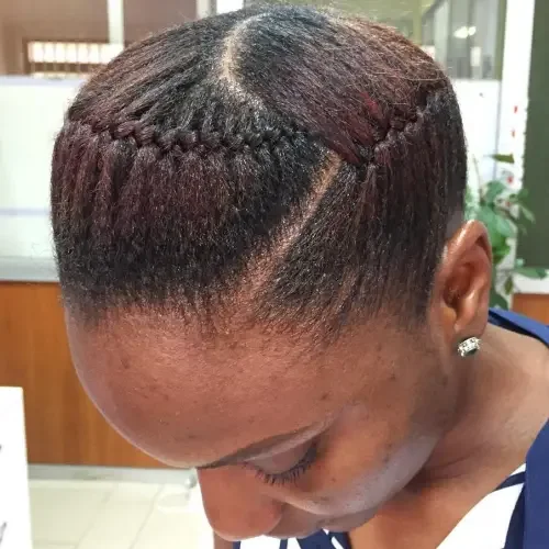 Soft Tapered Undercut Crop