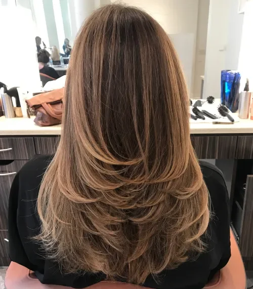 Swoopy Flipped Highlights Layers