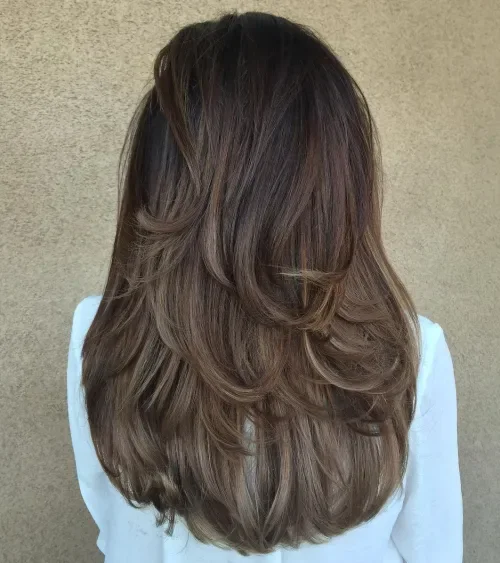 U-Cut Swoop Layers