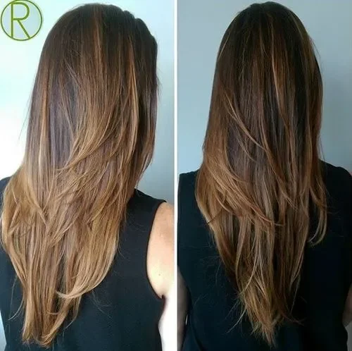 Feathered Layers For Straight Length