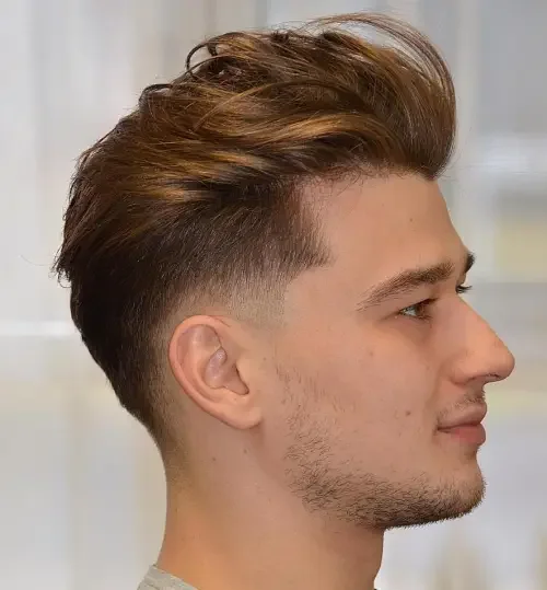 Long Tousled Undercut Sweep