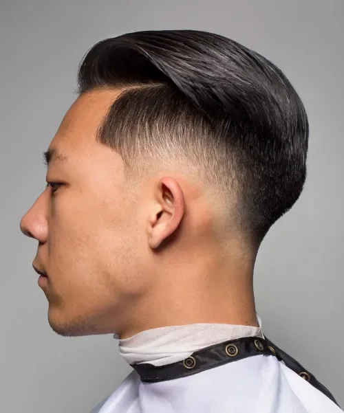 Wave-Top Burst Fade Undercut