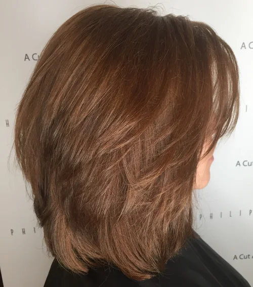 Caramel Brown Medium Shag