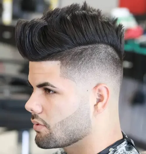 Mohawk-Inspired Fade With Lift