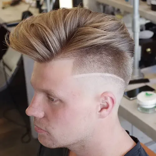 Tri-Level Undercut With Blonde Top