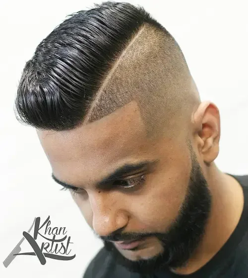Classic Pompadour With Taper