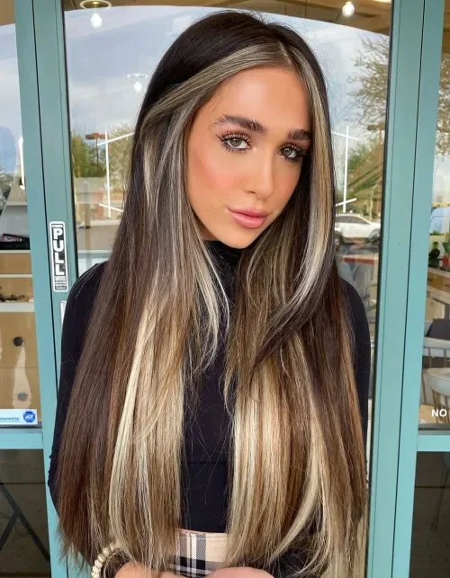 Chocolate Base With Silver Highlights