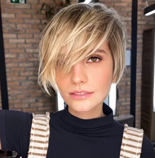 Layered Pixie With Modern Texture