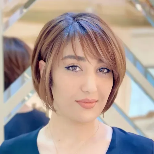 Side-Swept Bob With Wispy Fringe