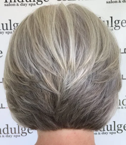 Straight Bob With Stacked Layers