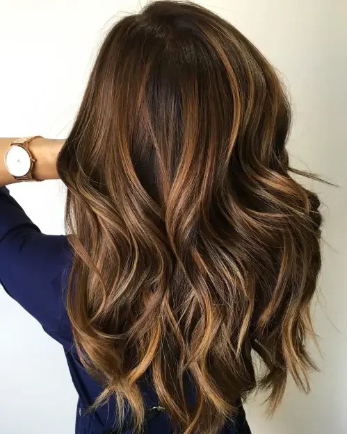 Copper Caramel Babylight Waves Lob