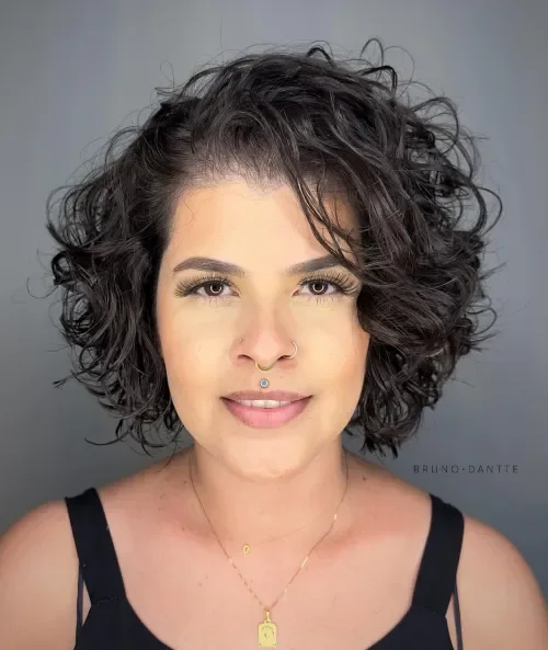 Round Curly Pixie Bob