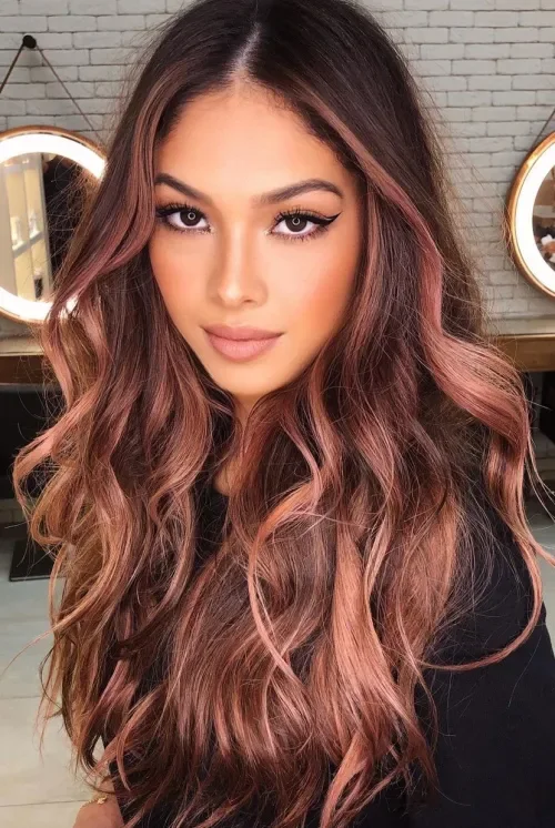 Rose Brown With Blended Face Framing