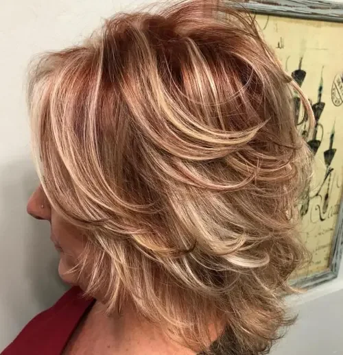 Feathered Shaggy Shullet Cut
