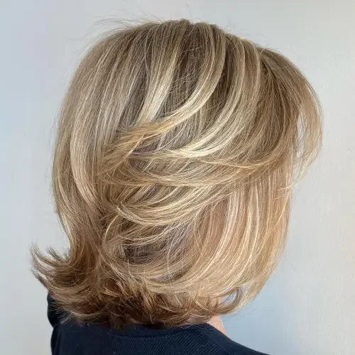 Swoopy Flipped-Out Lob Layers