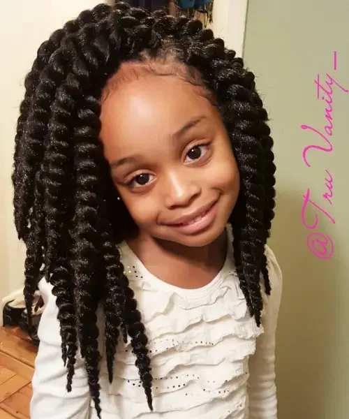 Long Chunky Twists With Volume