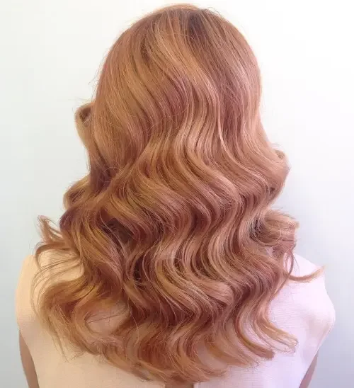 Rosewood Blonde Beach Waves Lob
