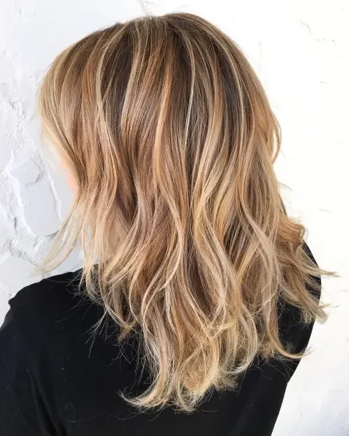 Brown Hair With Strawberry Blond Highlights