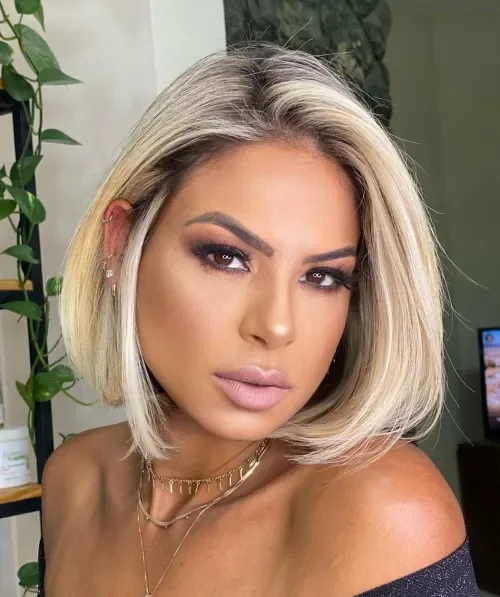 Platinum Bob With Soft Volume Bob