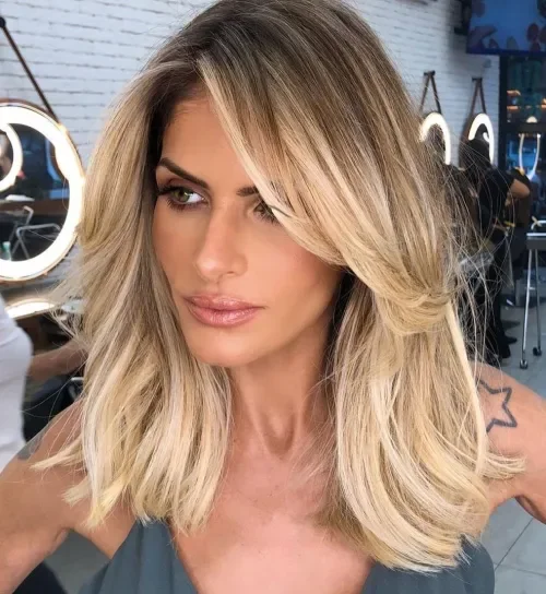 Raked Waves With Side Part