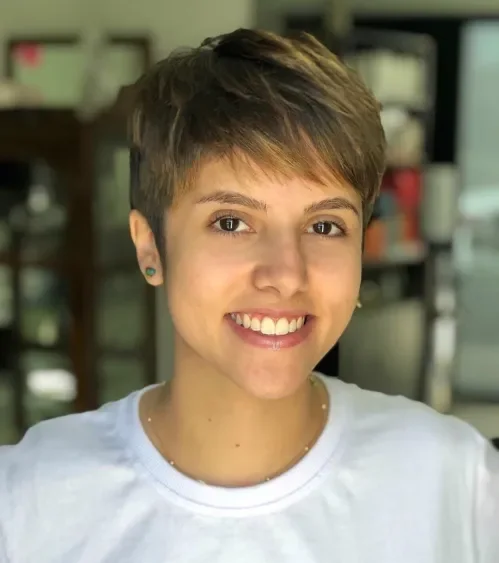 Tousled Short Pixie With Volume